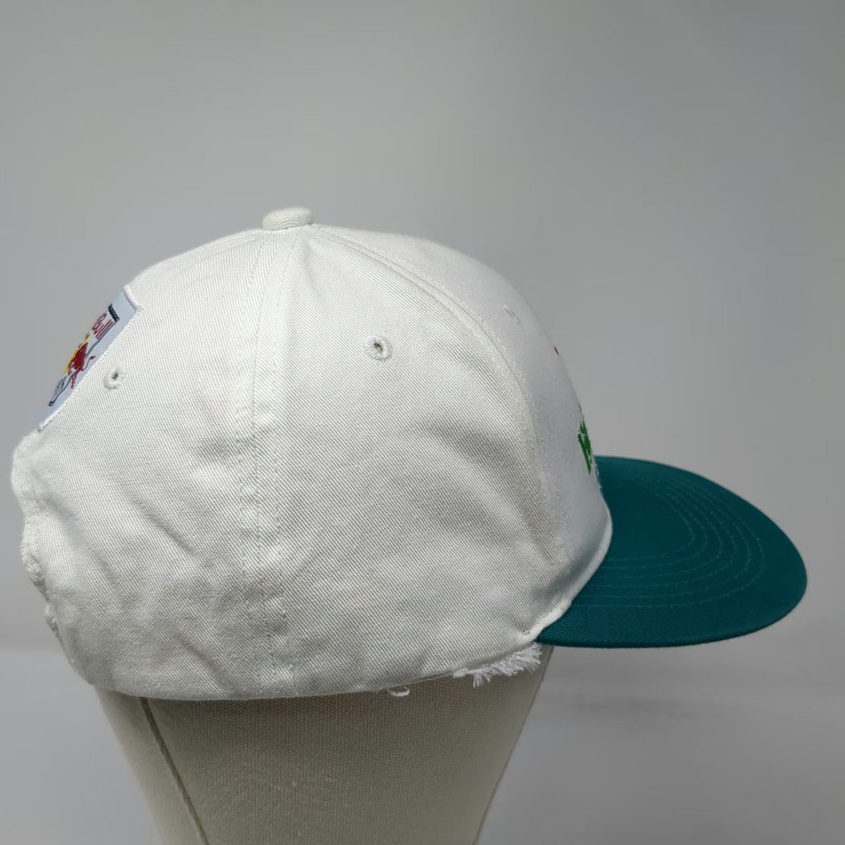 White Blue Heineken Silver Red Bull New York Snapback Hat One Size Cotton Soccer