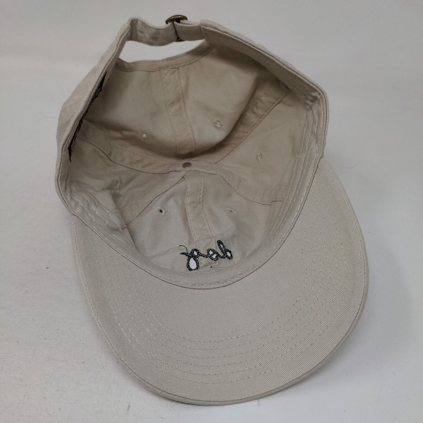Dog Mom Slideback Hat Tan OSFA Adjustable Embroidered 6 Panel Newhattan