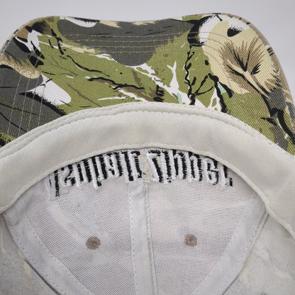 Asphalt Zipper Zip-It Strapback Hat Multicolor Camo One Size Adjustable