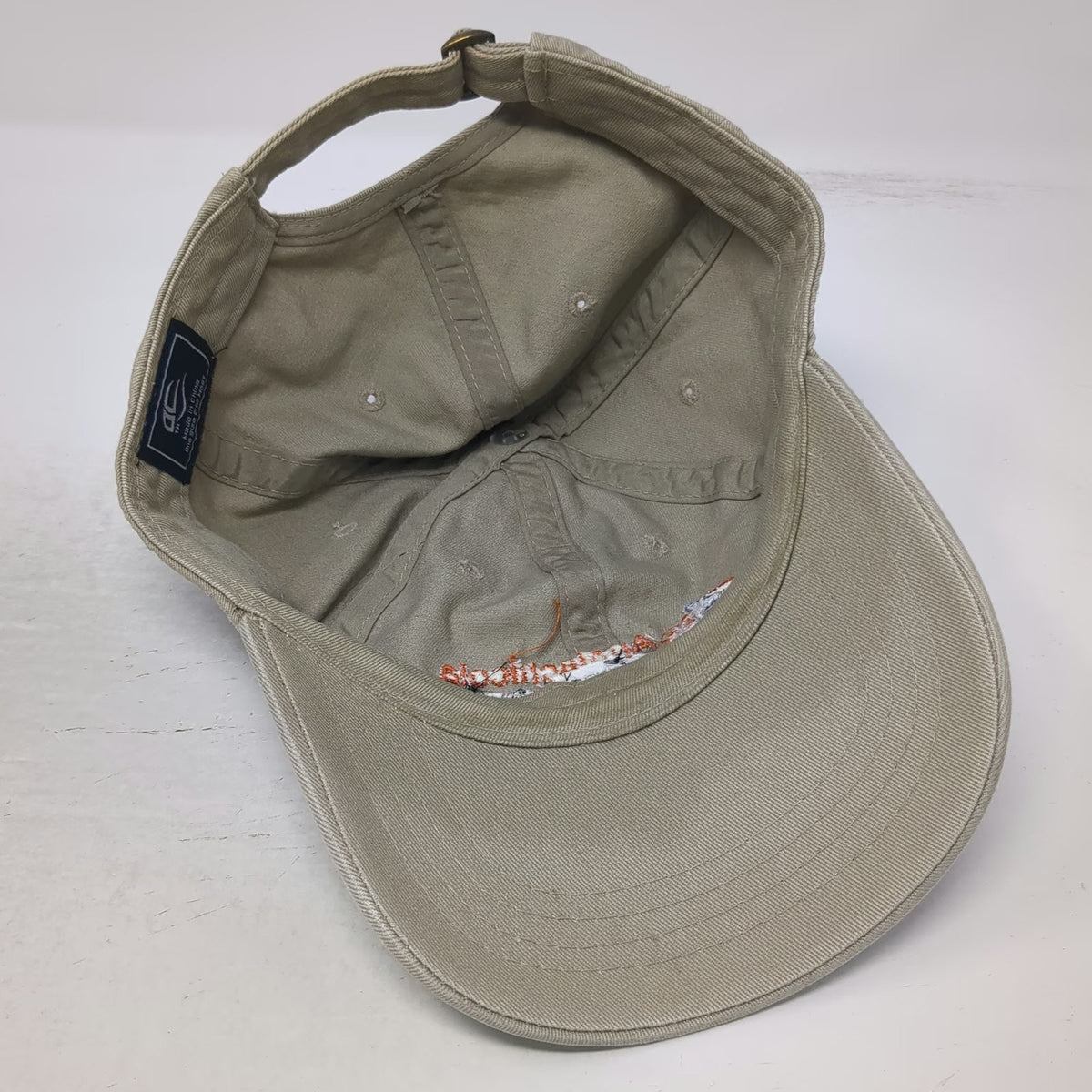 OC Apalachicola Estuarine Research Reserve Baseball Cap Beige One Size Hat Bird