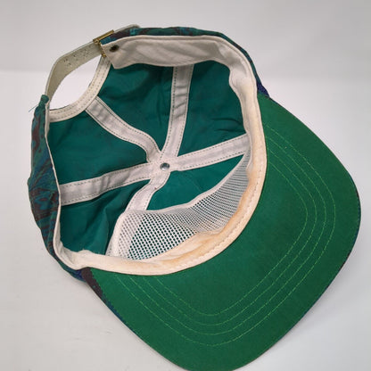 Beaver Brook Slideback Rope Trucker Hat Multi One Size Paisley Vintage Duckster