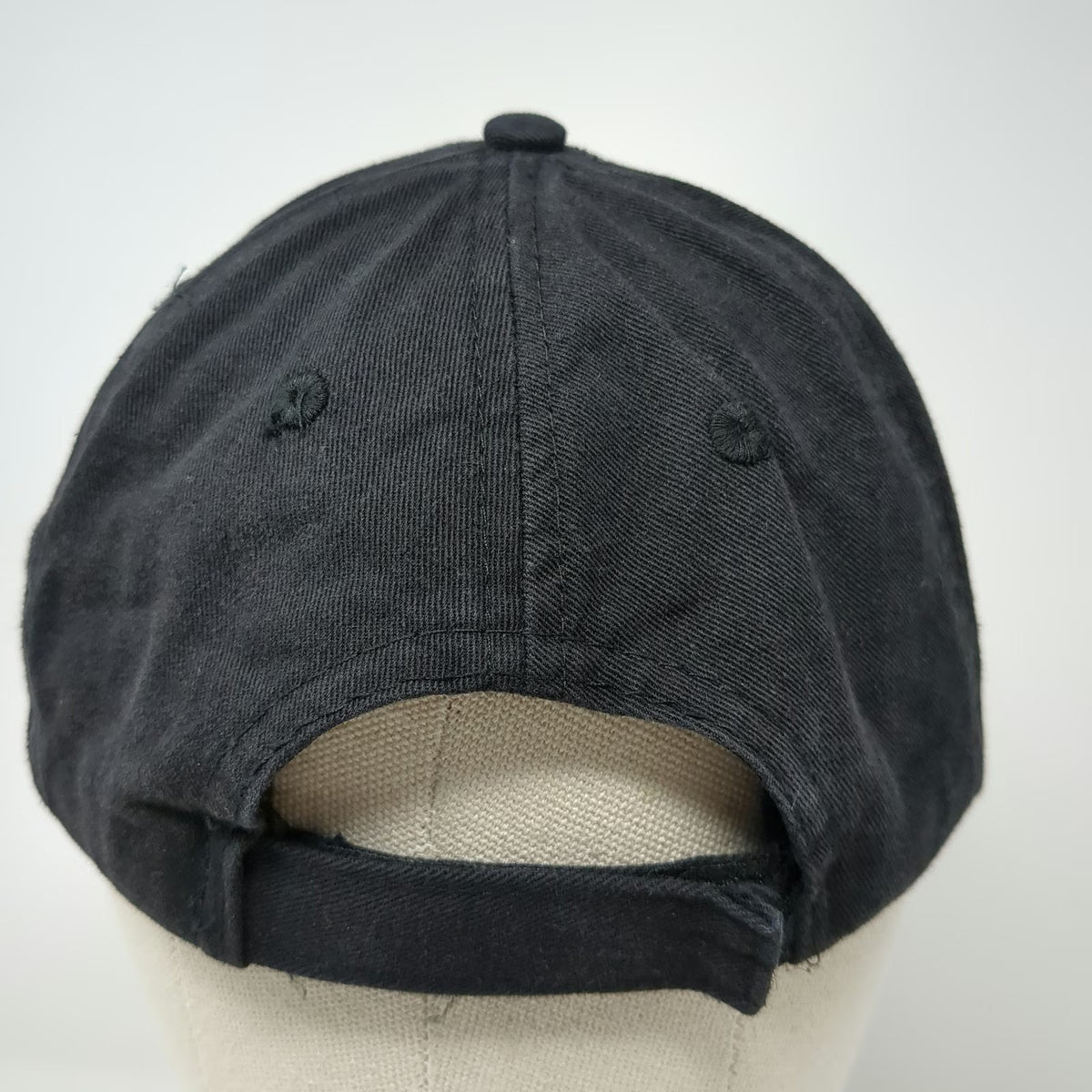 Wright Manufacturing Baseball Cap Black One Size Embroidered Strapback Hat Mower