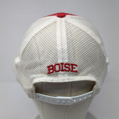 Indian Boise Snapback Trucker Hat Red M/L Mesh Back Richardson Outdoor