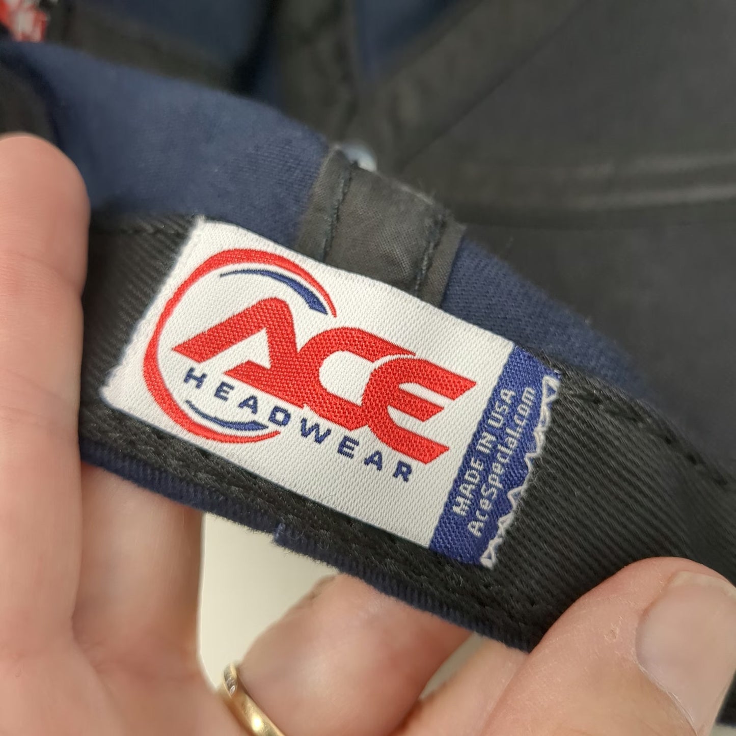 Ace Headwear Snapback Hat Blue One Size DeSantis 2024 Made in USA Embroidered