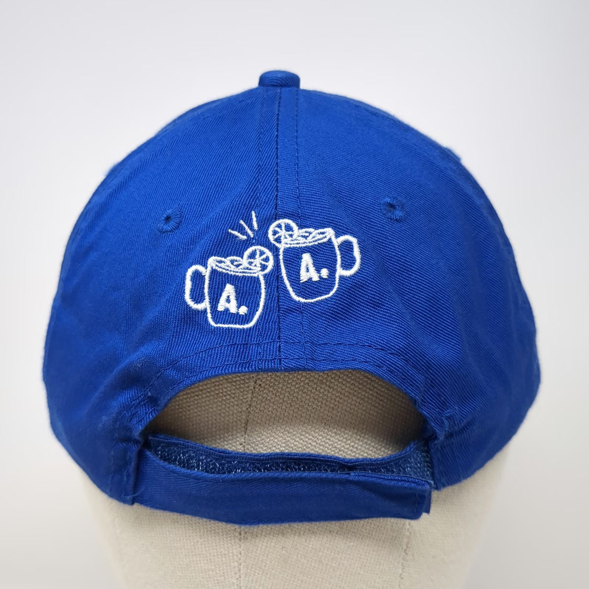 Port & Company Absolut Vodka Blue Baseball Cap One Size Strapback Cotton Hat