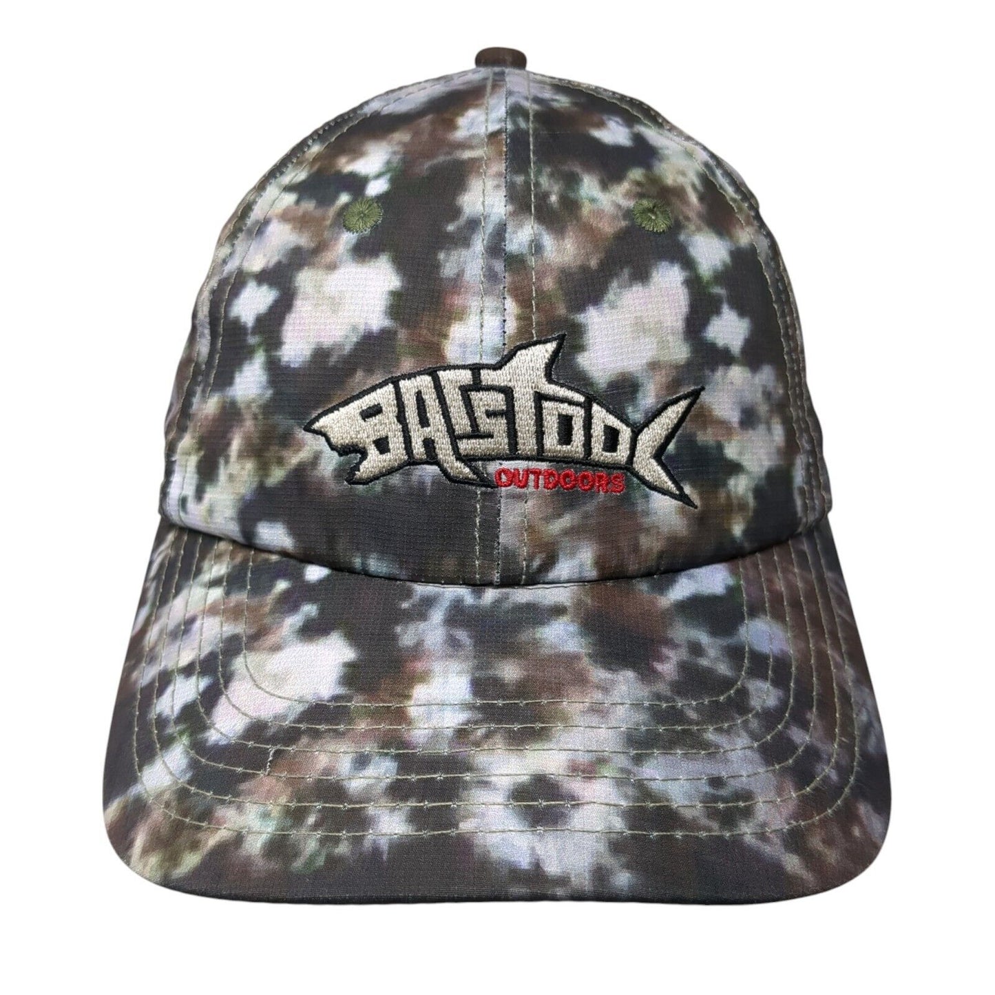 Barstool Outdoors Slideback Hat Camo One Size Adjustable Embroidered