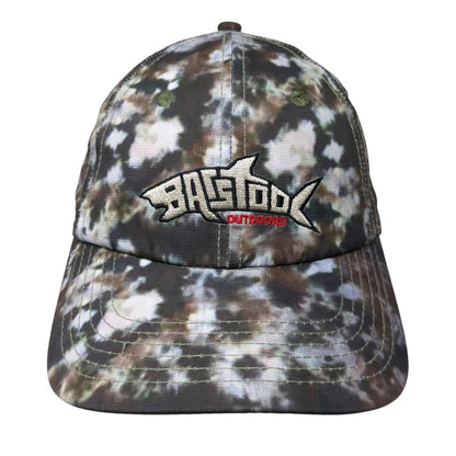 Barstool Outdoors Slideback Hat Camo One Size Adjustable Embroidered