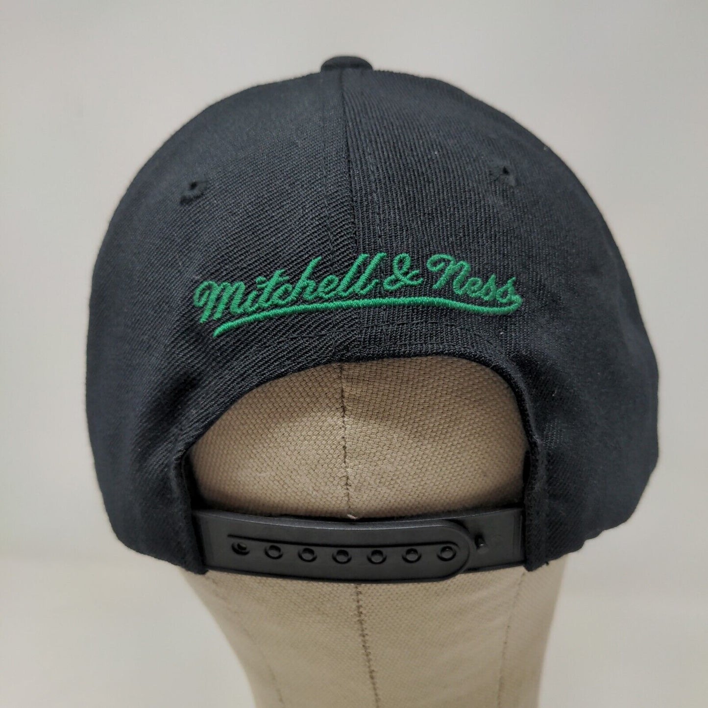 Mitchell & Ness Men's Snapback Hat Boston Celtics Hardwood Classics Logo