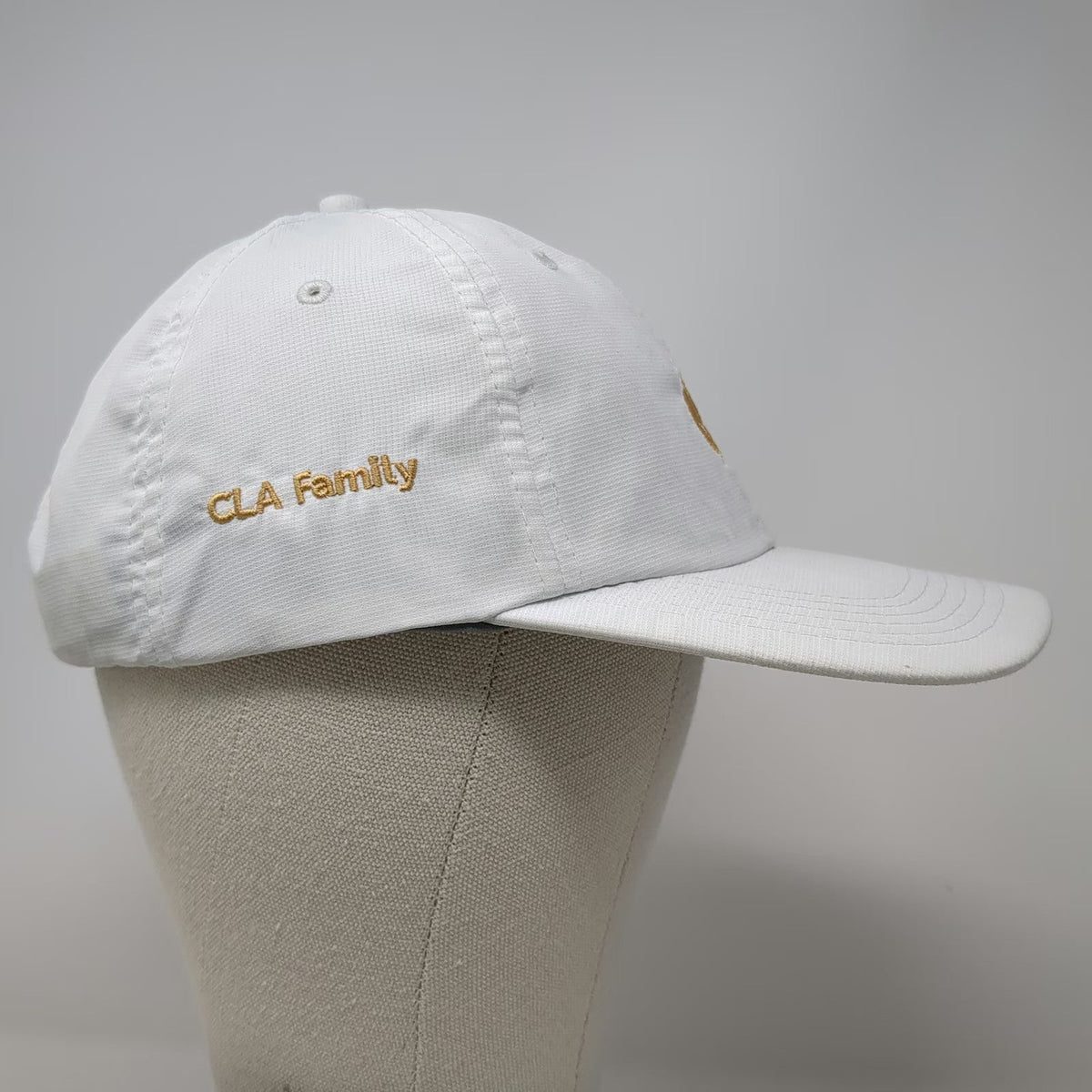 Imperial Baseball Cap White One Size CLA Family Create Opportunities Hat
