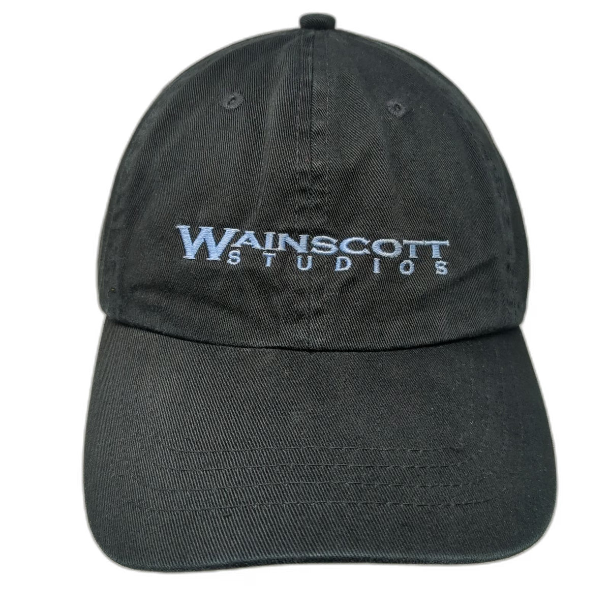 HIT WEAR Baseball Cap Black One Size Wainscott Studios Cotton Strapback Hat Logo