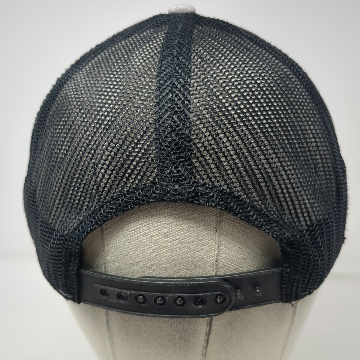 OTTO Trucker Hat Gray Black One Size Mesh Back Snapback IMC Idaho Construction