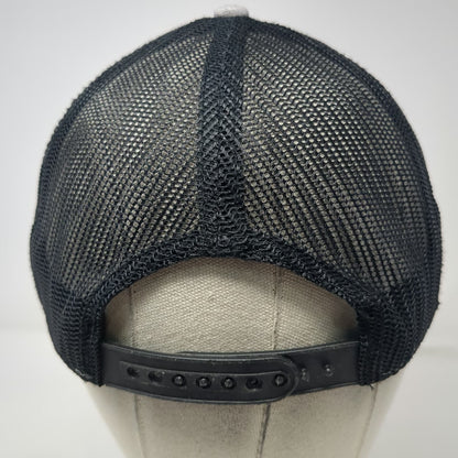 OTTO Trucker Hat Gray Black One Size Mesh Back Snapback IMC Idaho Construction