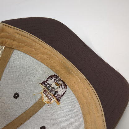 Yupoong Trucker Hat Brown One Size Smokey Bear Only You Mesh Snapback Embroidery