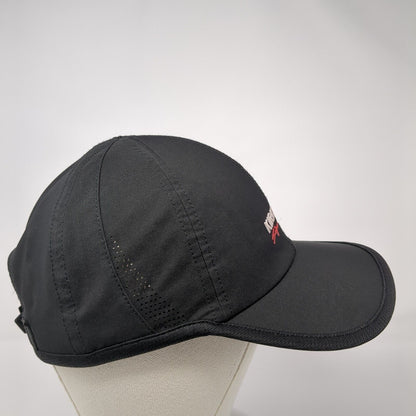 Kirkland Signature Strapback Hat Black One Size Perforated Solid