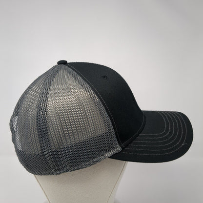 Valleywide Cooperative Snapback Trucker Hat Black OS Adjustable Mesh Back Otto