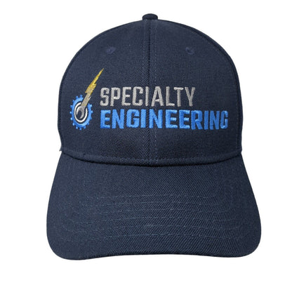 Specialty Engineering Fitted Hat Blue L/XL Embroidered Otto Flex 6 Panel