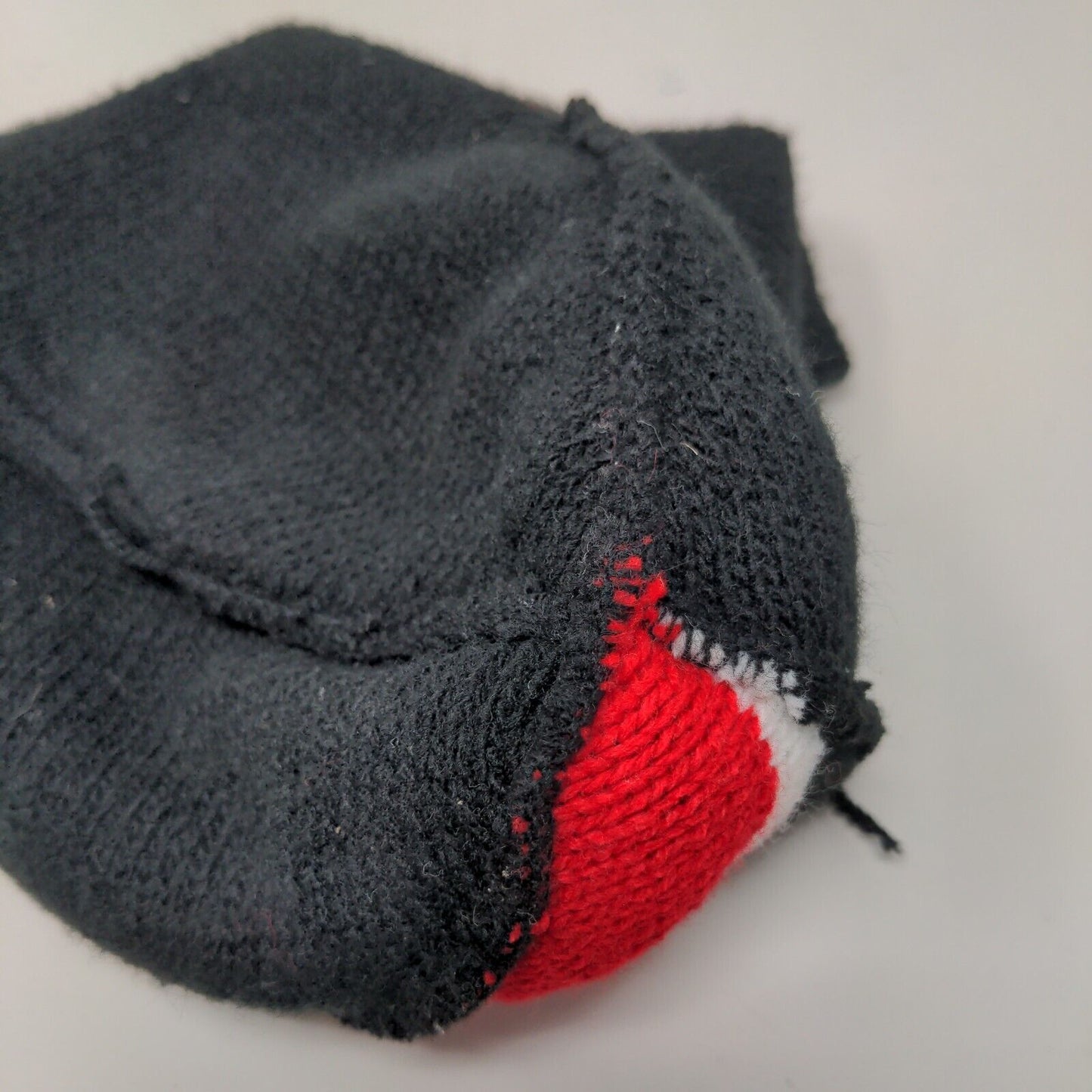 Cool Boarders 3 Knit Beanie Hat Black One Size Striped Embroidered