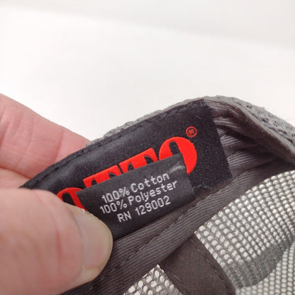 Idaho Army National Guard Snapback Trucker Hat Gray OSFM Mesh Back Otto