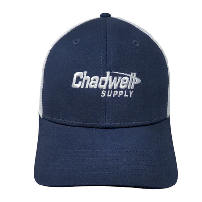 Chadwell Supply Snapback Mesh Back Trucker Hat Blue OSFM 6 Panel Otto