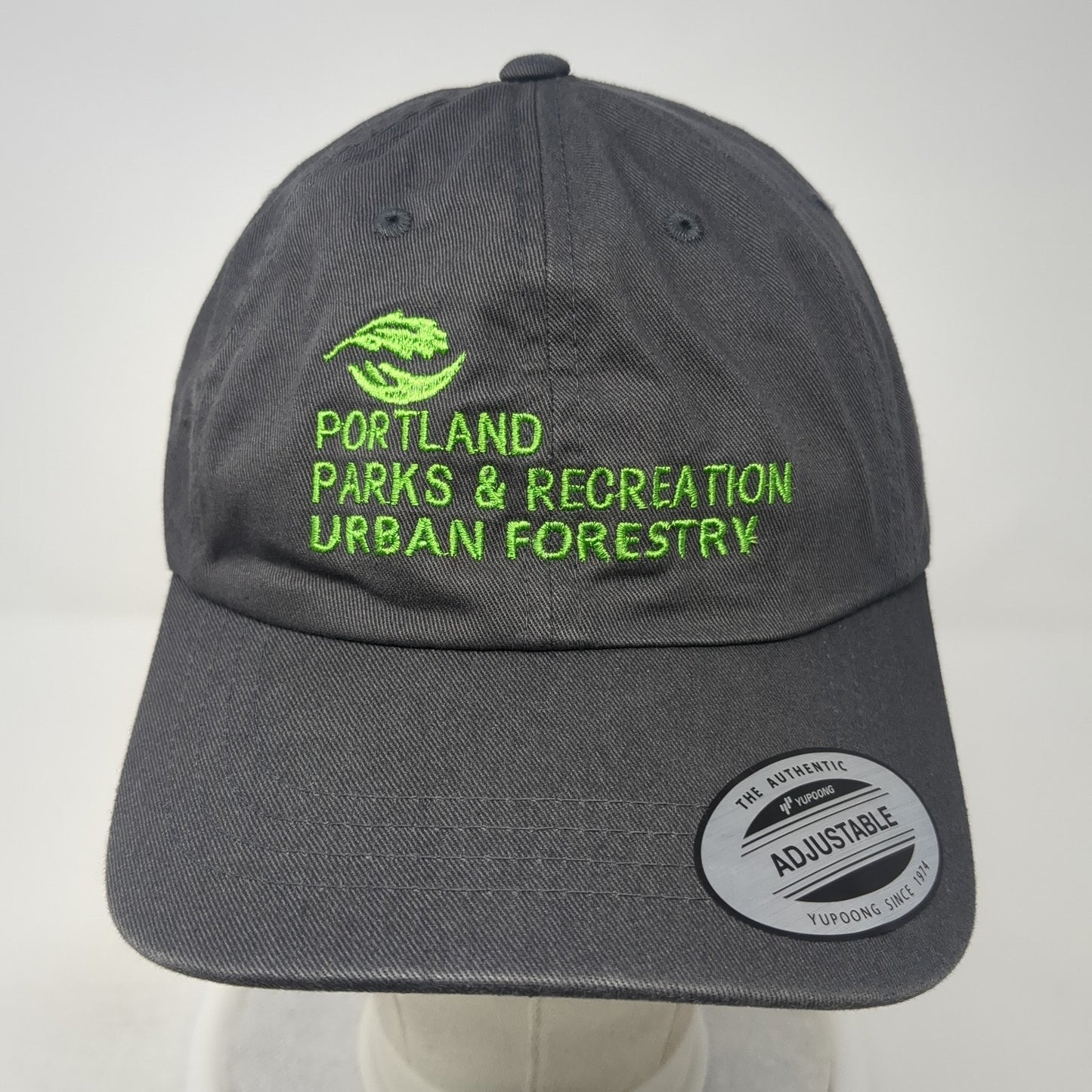 Portland Parks & Recreation Urban Forestry Slideback Hat Gray One Size