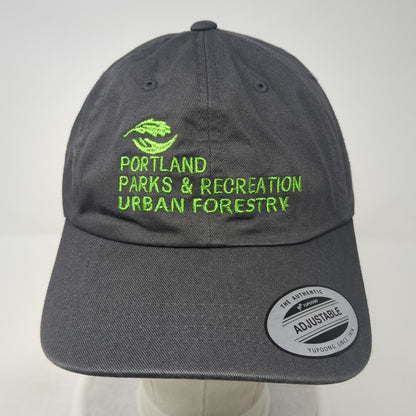 Portland Parks & Recreation Urban Forestry Slideback Hat Gray One Size