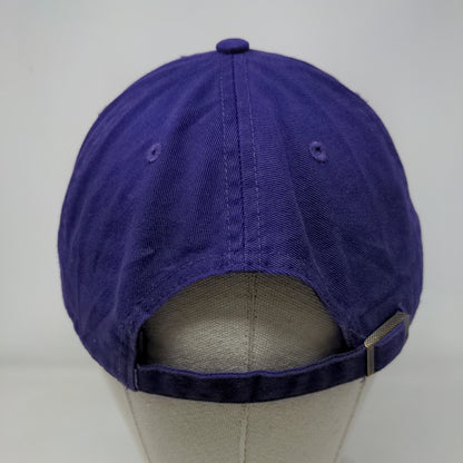 LSU Tigers Slideback Hat Purple OSFA Embroidered Big Eye Logo '47 Brand NCAA