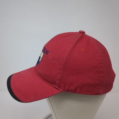 Isle Of Palms SC Slideback Hat Red One Size Adjustable Fahrenheit