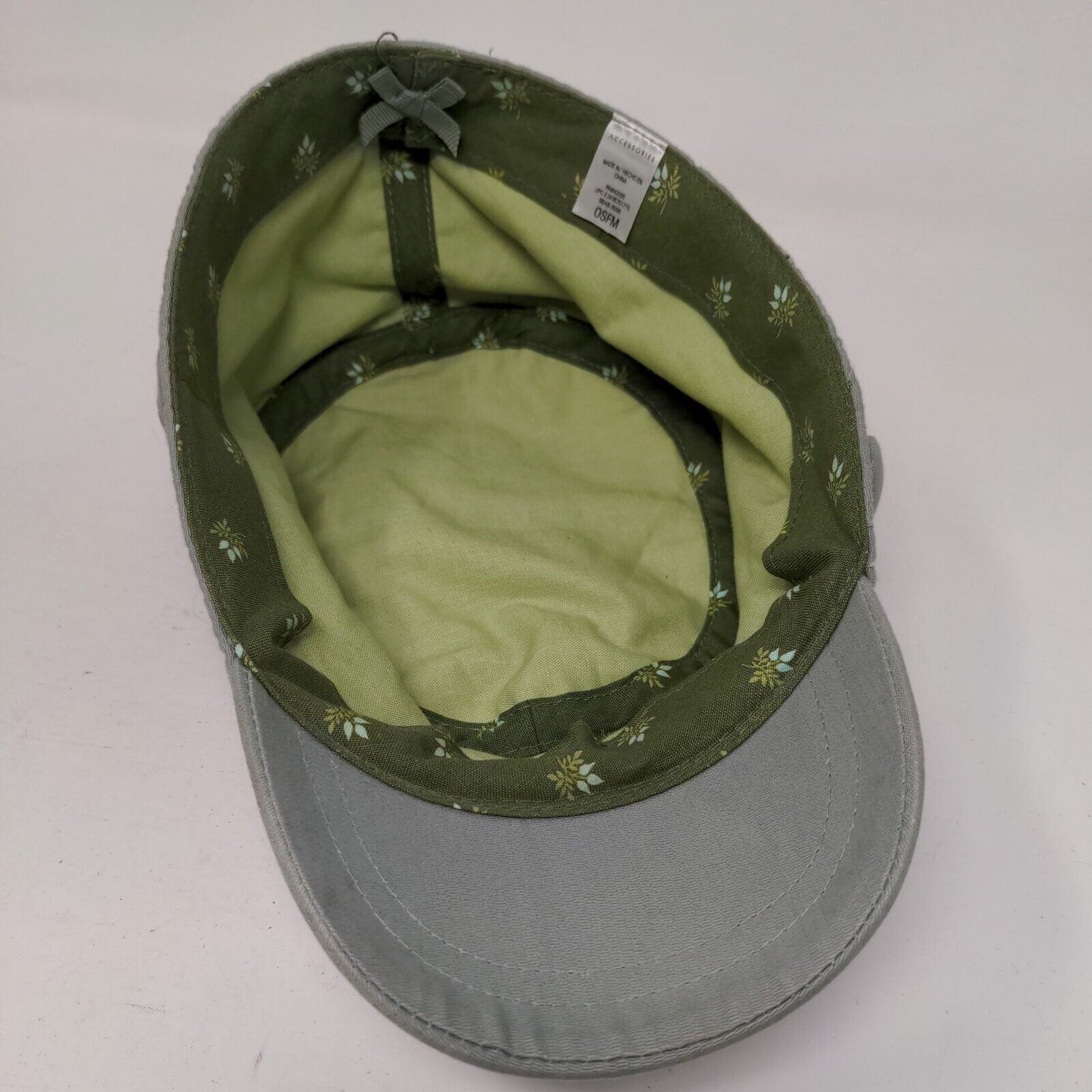 Accessories Cadet Army Cap Gray OSFM Lightweight Fitted Blank