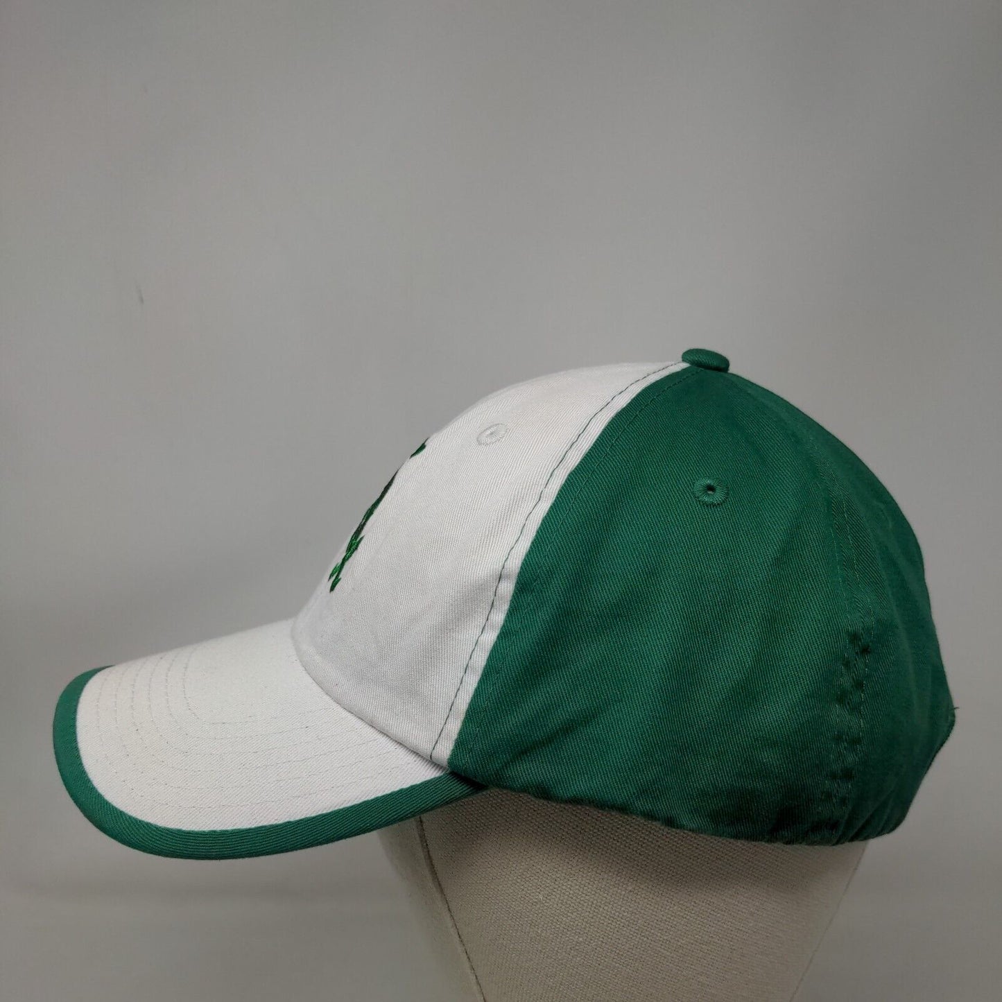 Chicago White Sox Strapback Hat White Green Embroidered Logo Kick 10 MLB ChiRish