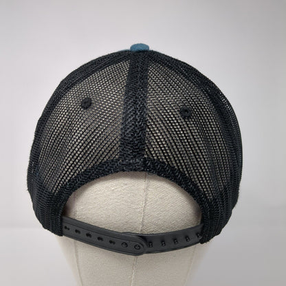 USA Mount Rushmore Snapback Mesh Back Trucker Hat Blue One Size Triangle