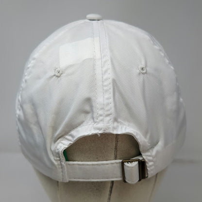 Sun Shine Baseball Cap White One Size Crediservir Embroidered Logo Slideback Hat