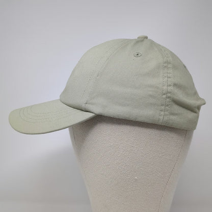 H&M Baseball Cap Green S Adjustable Cotton Plain Solid Blank Strapback Hat