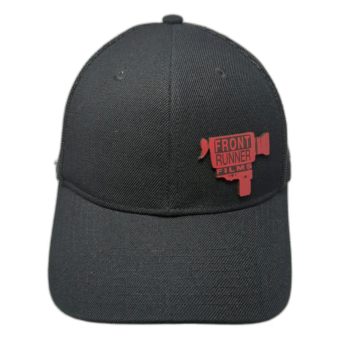 Branded Bills Trucker Hat Black One Size Mesh Back Snapback Front Runner Films
