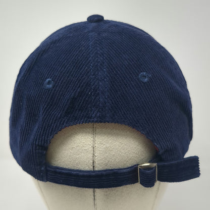 H3 Headwear Budweiser Baseball Cap Blue One Size Corduroy Embroidered Hat