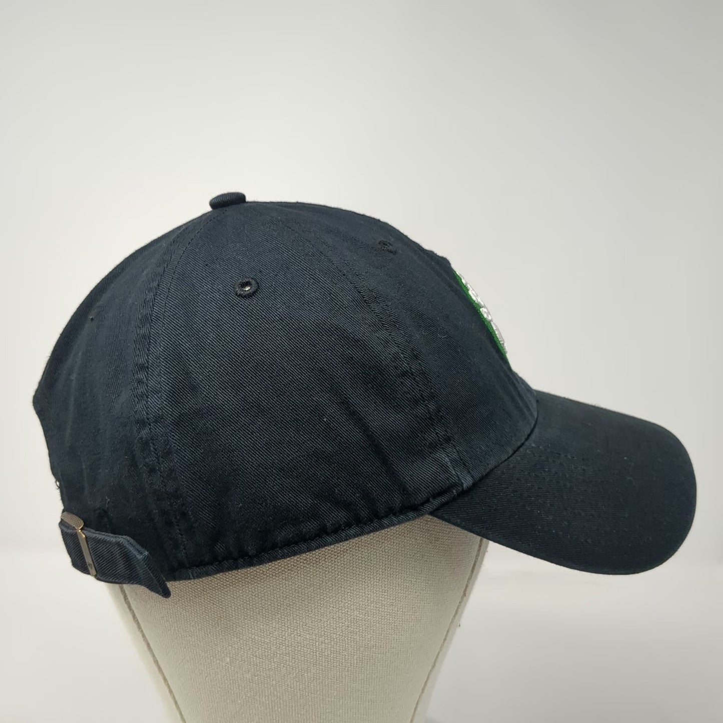 Boston Celtics NBA 47 Brand Cap Hat Black One Size Shamrock Clover Slideback