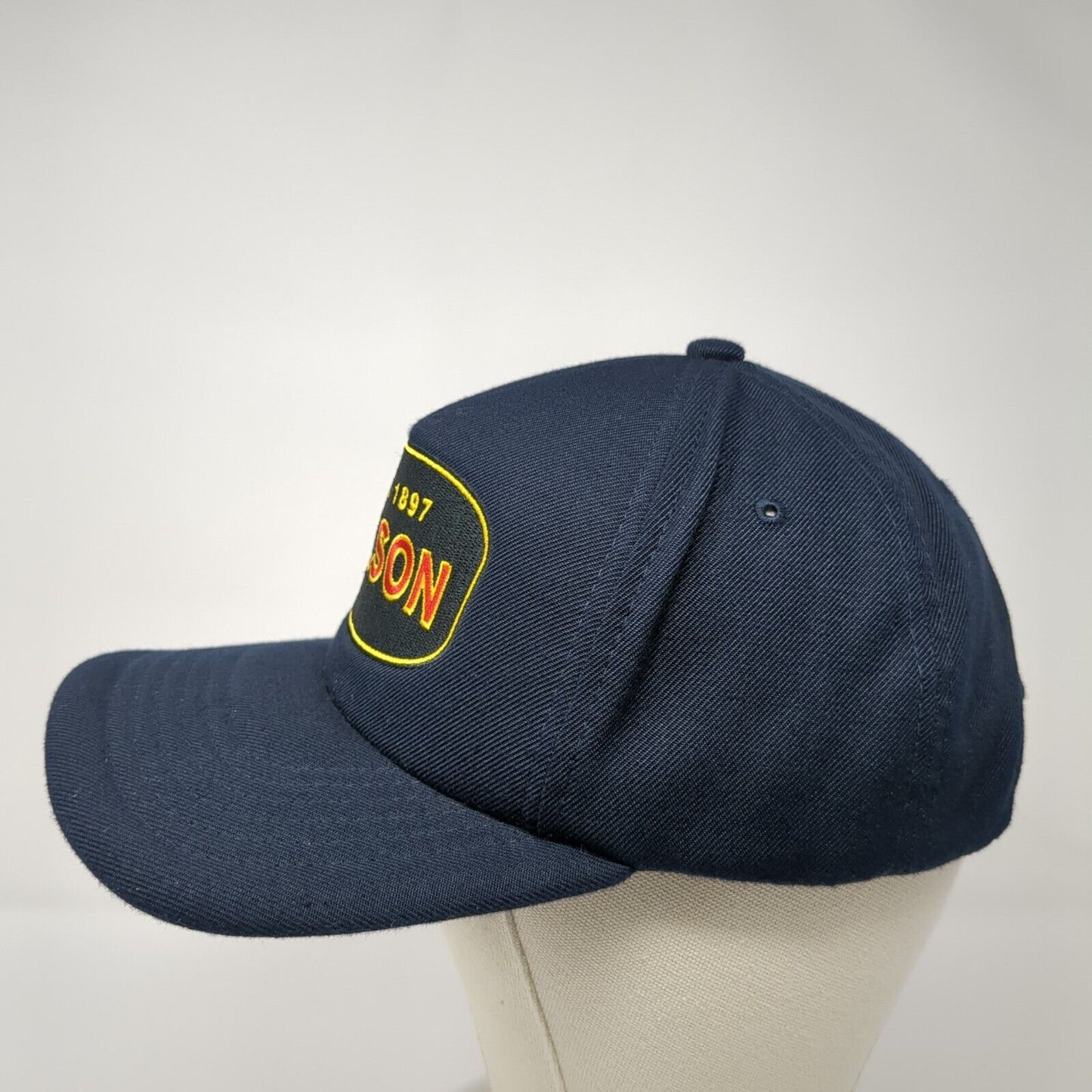 Vintage Filson Snapback Trucker Hat Blue OSFA Embroidered Logo