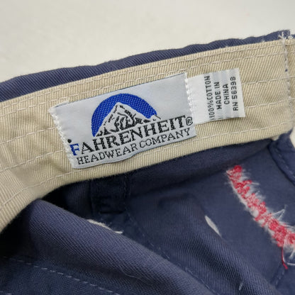 Fahrenheit Baseball Cap Blue One Size Nellies Sports Bar Washington DC Hat