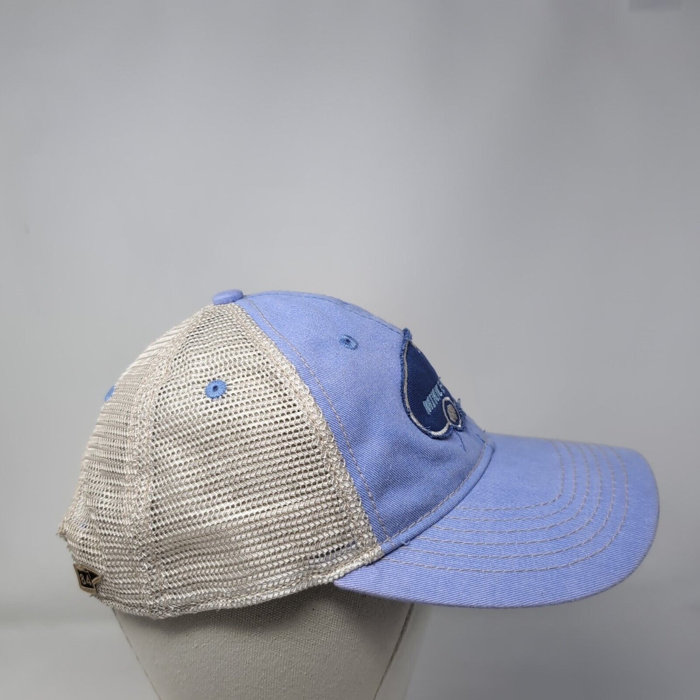 Minnesota Snapback Trucker Hat Blue One Size Adjustable Mesh Back Blue 84