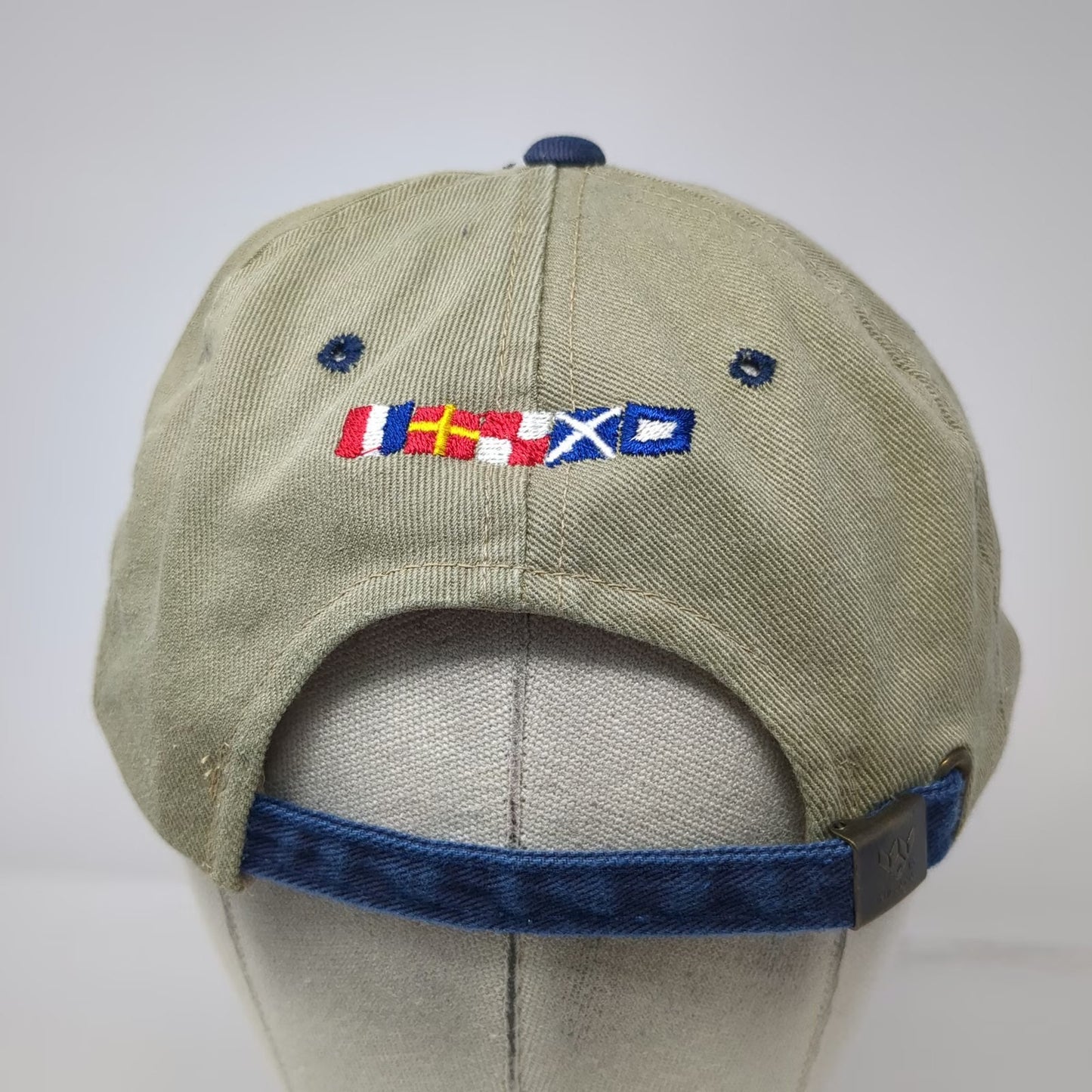 Yupoong Baseball Cap Beige OS Trump Marina Super Bowl XXXII Party Hat Vintage