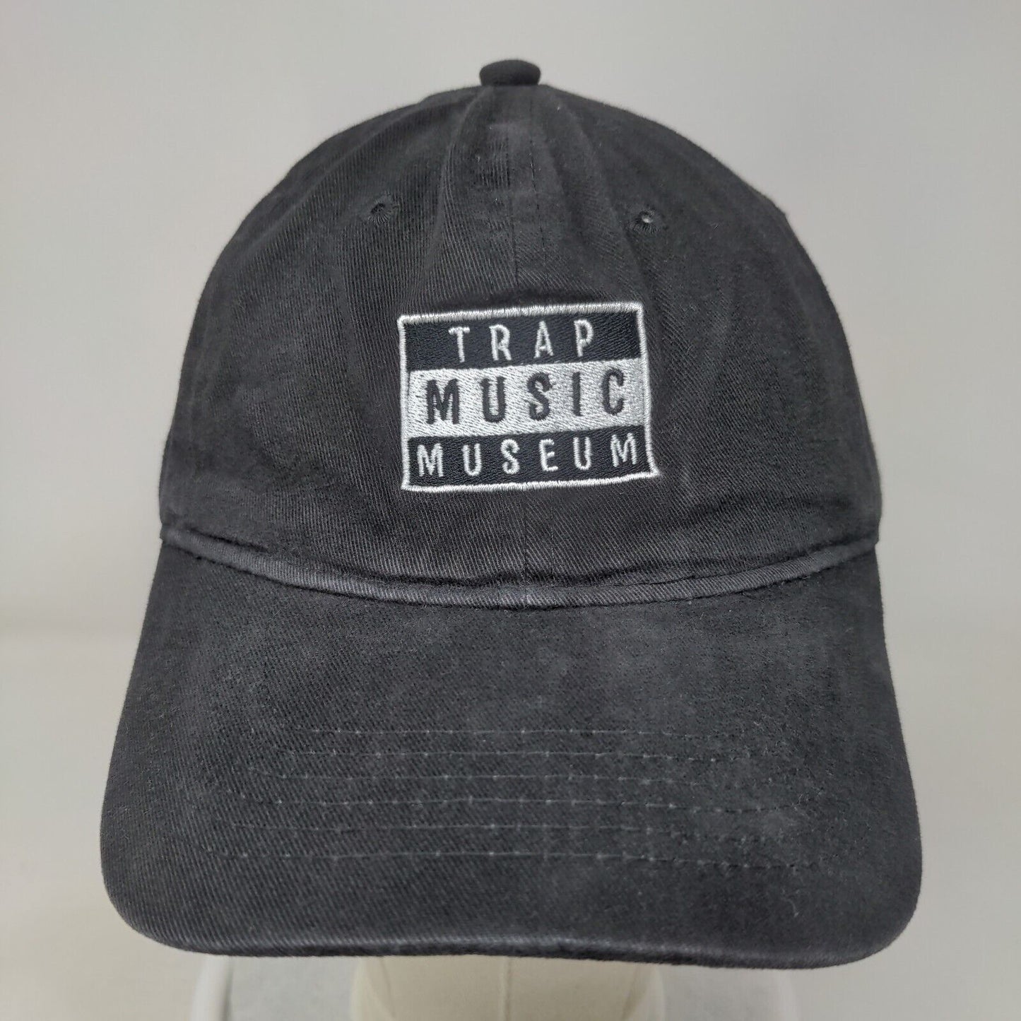 Trap Music Museum Slideback Hat Black One Size Embroidered Port & Company