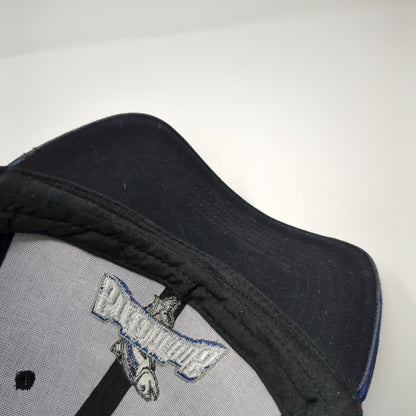 Idaho Steelheads Strapback Hat Black OSFA Embroidered Logo Destroyer Headwear