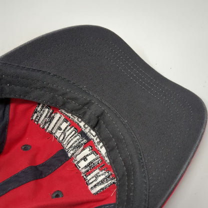 OhioPyle Hunterdon Central Red Devils Trucker Hat One Size Mesh Snapback Black