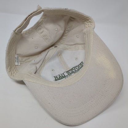 Hoover Dam Est 1935 AZ-NV Strapback Hat Tan OS Adjustable Embroidered Cotton