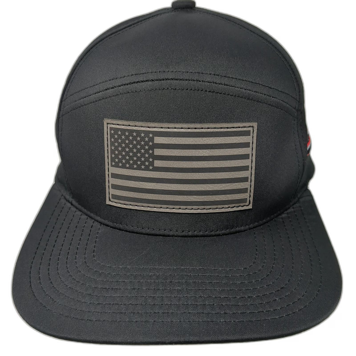 Pacific Headwear Trucker Hat Black One Size American Flag TVPIPE Respect Hustle