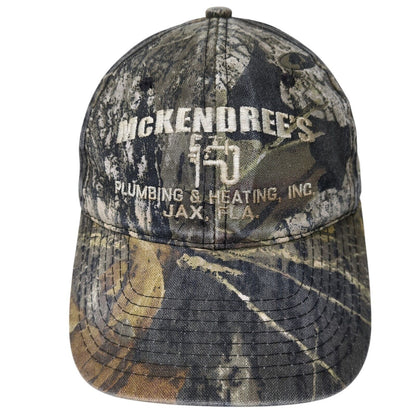 McKendree's Plumbing & Heating, Inc. Strapback Hat Multi One Size Camo