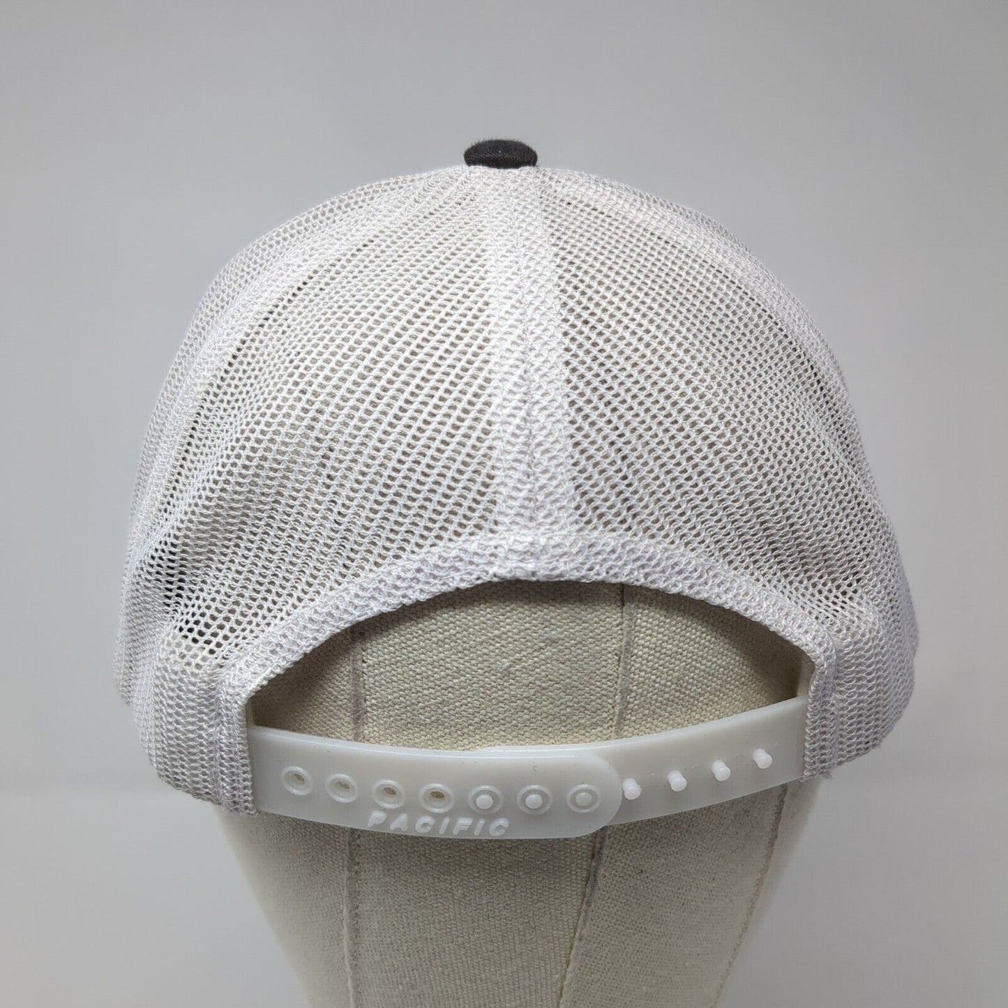 FatLossBro.Com Snapback Trucker Hat Black One Size Mesh Back Colorblock