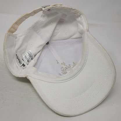 Disney Parks Baseball Cap White One Size Castle Rhinestone Magic Kingdom Hat