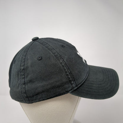 Adidas Slieback Baseball Cap Black One Size Adjustable Embroidered Trefoil