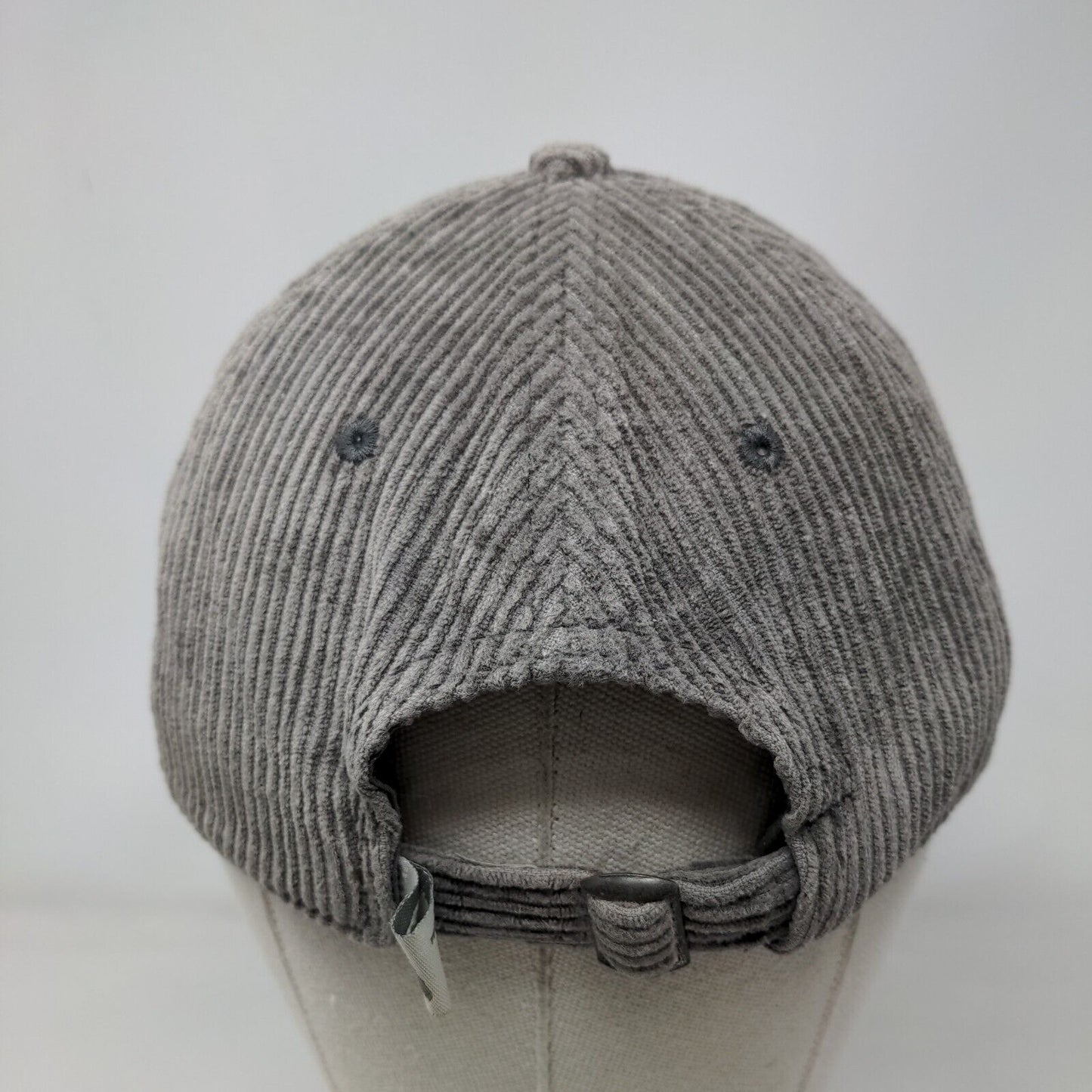 Florida Slideback Hat Gray OSFM Embroidered Corduroy Home Free 6 Panel