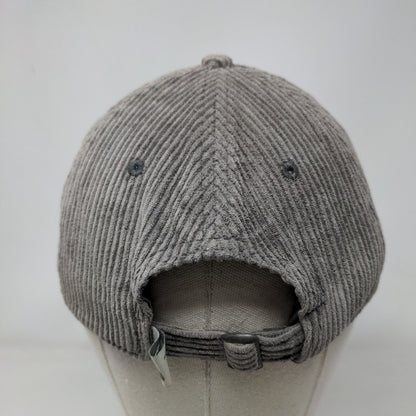 Florida Slideback Hat Gray OSFM Embroidered Corduroy Home Free 6 Panel